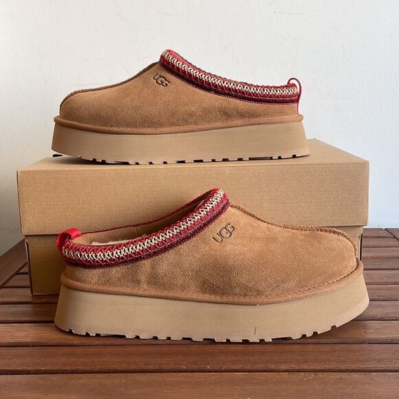 UGG Tazz slippers Chestnut USA Women Size 9/UK 7/EU 40 - Picture 4 of 16
